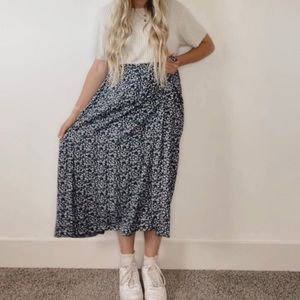 Vintage Floral Skirt